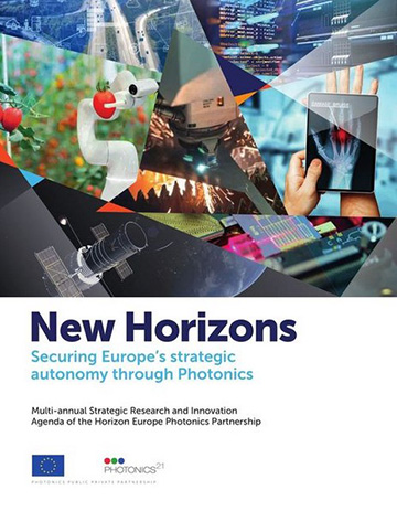 Photonics21 report cover image