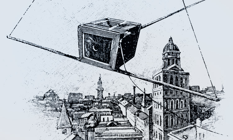 Photographic aerial camera